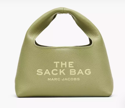 Bolso Sack Marc Jacobs piel  verde claro